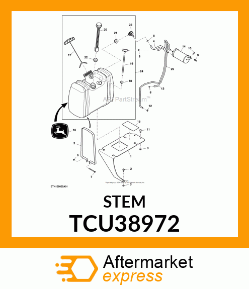 FUEL PICKUP FLEX TCU38972