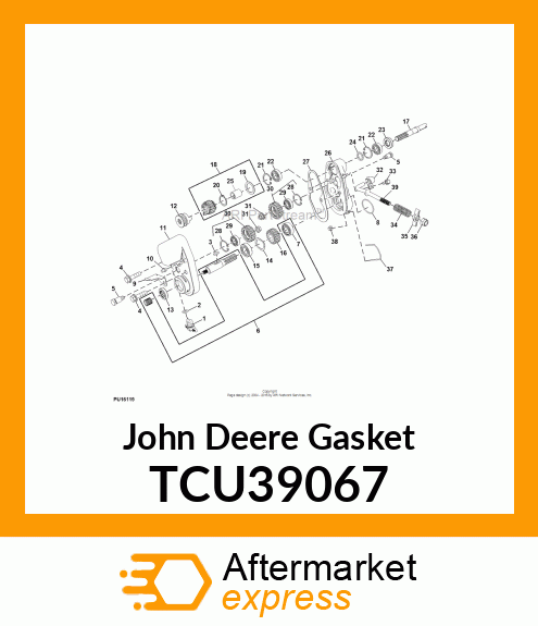 GASKET (QA5 CONDITIONER DRIVE) TCU39067