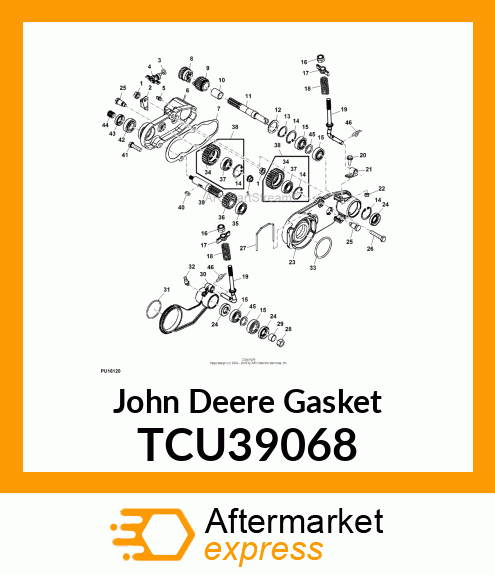 GASKET (QA7 CONDITIONER DRIVE) TCU39068