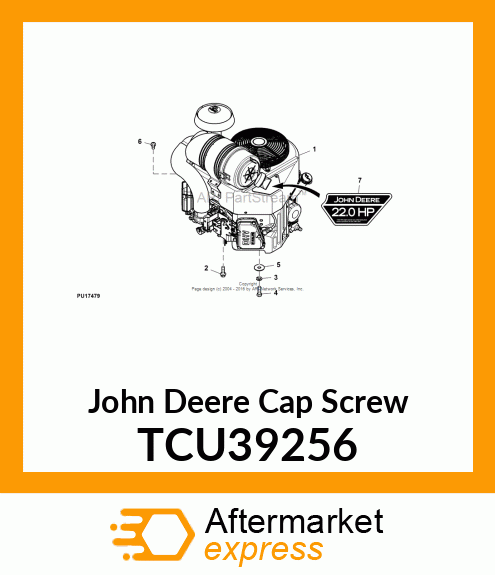 SCREW, 3/8 TCU39256