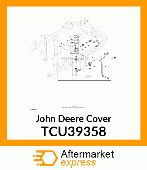 COVER, KNOB TCU39358