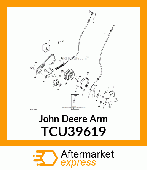 ARM (BRAKE BAND) TCU39619