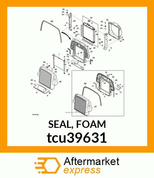 SEAL, FOAM tcu39631