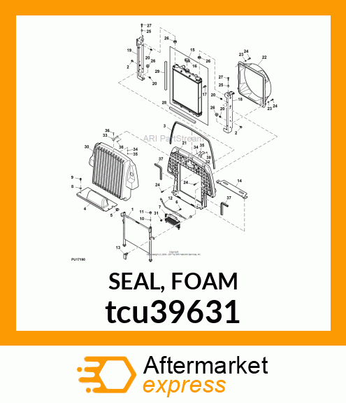 SEAL, FOAM tcu39631