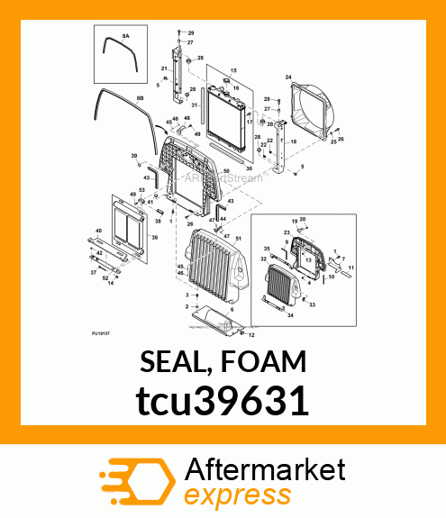 SEAL, FOAM tcu39631