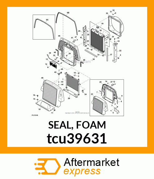 SEAL, FOAM tcu39631