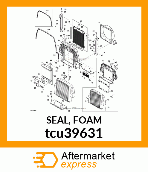 SEAL, FOAM tcu39631