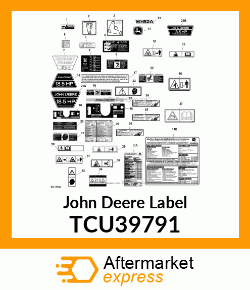 LABEL TCU39791