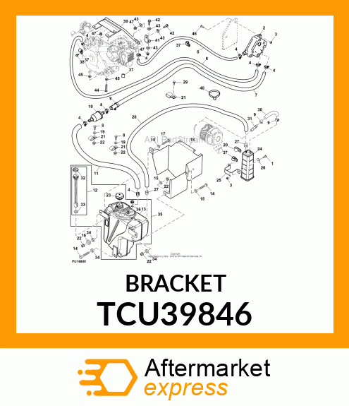 BRACKET TCU39846