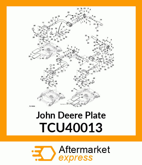 PLATE, LH PROX SENSOR (9009A) TCU40013