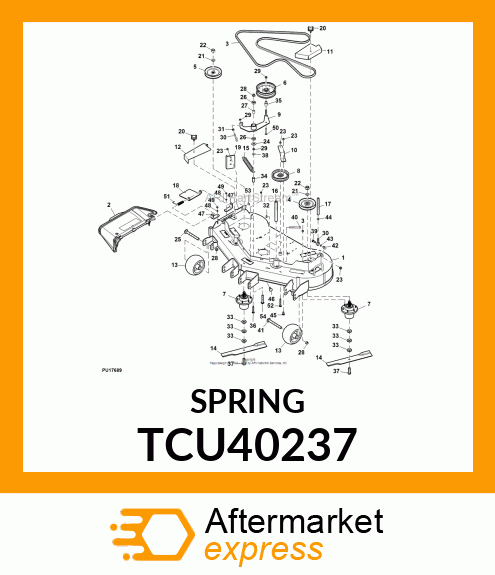 SPRG, EXTENSION .170X1.385X6.7 TCU40237