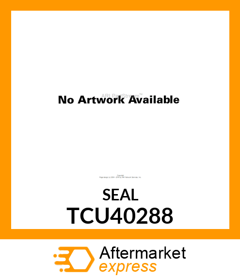 SEAL, SPINDLE V TCU40288