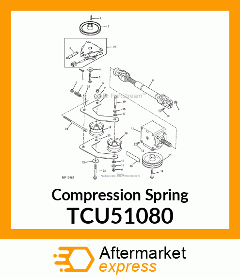 Compression Spring TCU51080