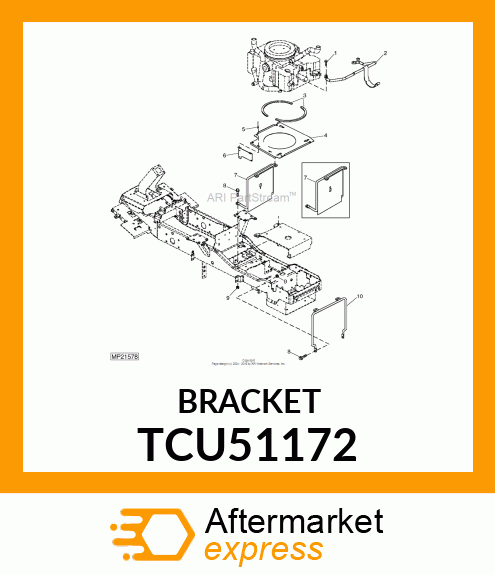 Bracket TCU51172