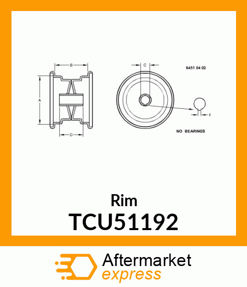 Rim TCU51192