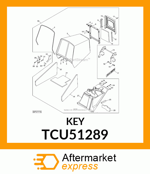 Key TCU51289