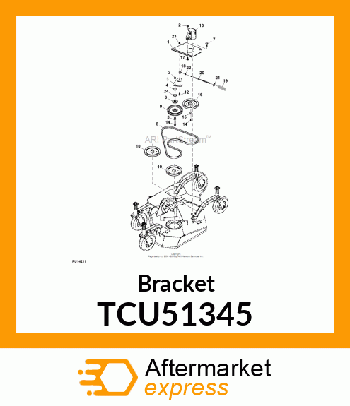 Bracket TCU51345