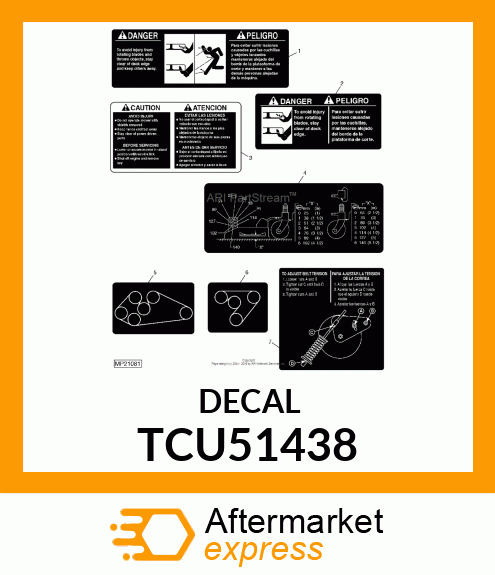 LABEL,HEIGHT OF CUT TCU51438