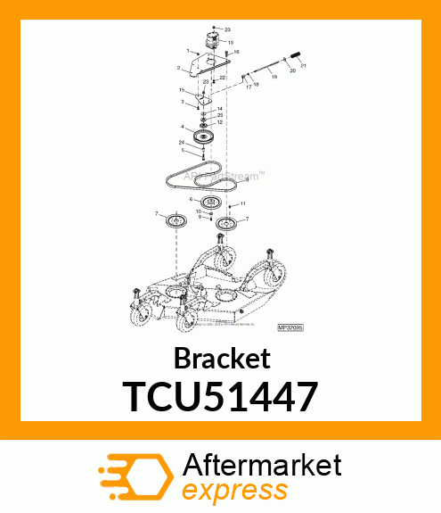 Bracket TCU51447