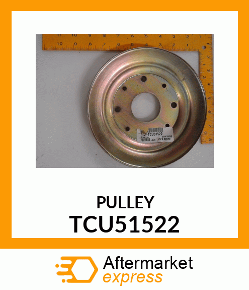 PULLEY, SHEAVE 8IN TCU51522