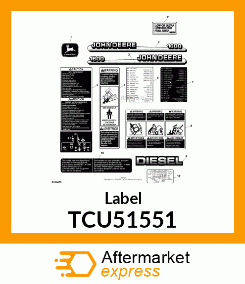 Label TCU51551