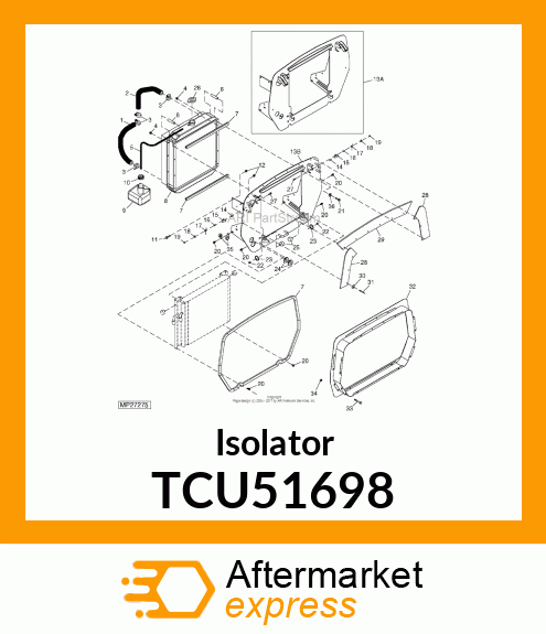 Isolator TCU51698