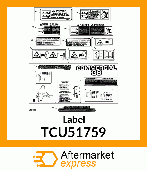 Label TCU51759