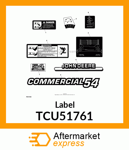 Label TCU51761