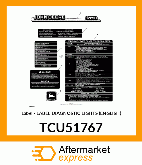 Label TCU51767