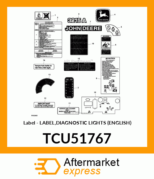 Label TCU51767