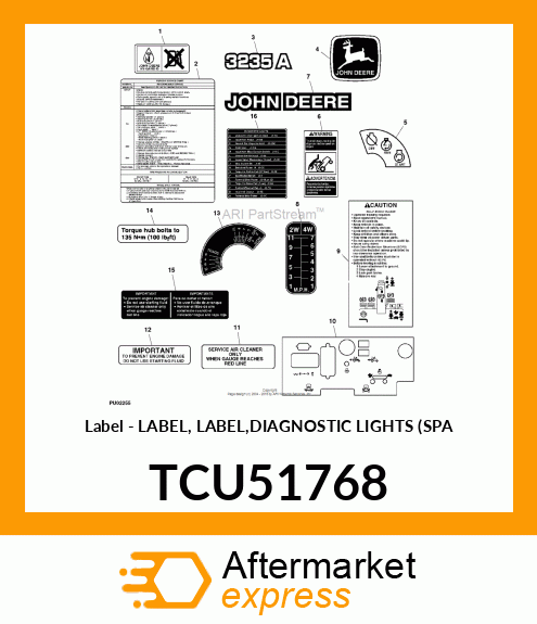 Label TCU51768