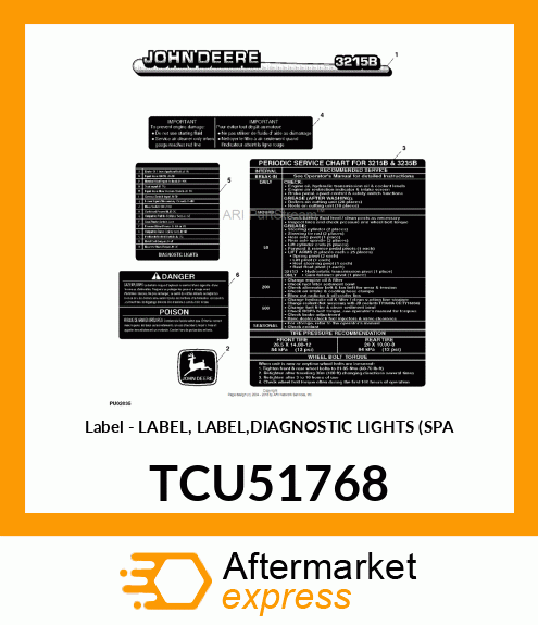 Label TCU51768