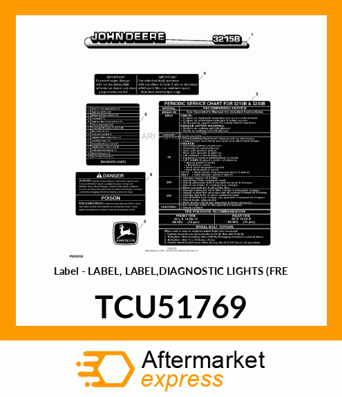 Label TCU51769