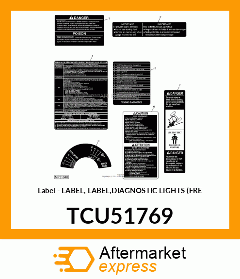 Label TCU51769