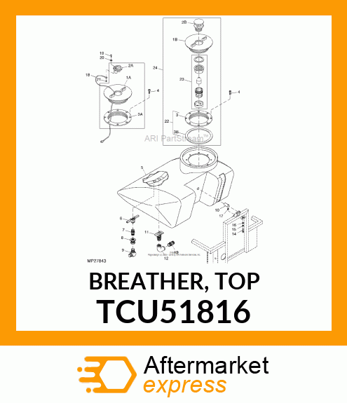 BREATHER, TOP TCU51816