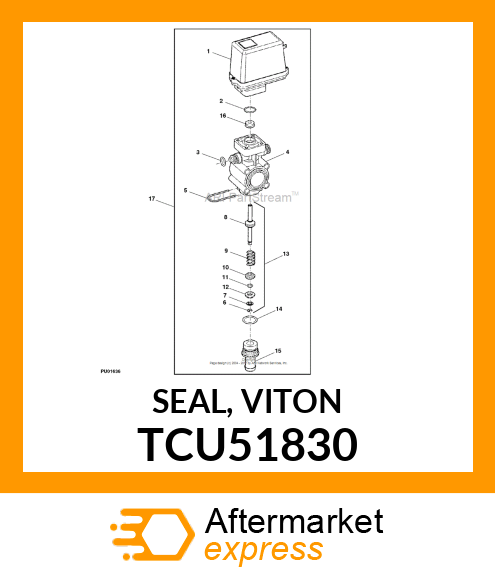 SEAL, VITON TCU51830