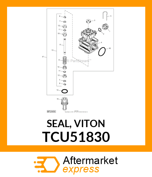 SEAL, VITON TCU51830