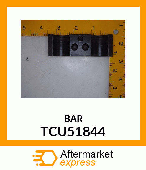 BAR, FRONT CLAMP 4 X .88 (800) TCU51844