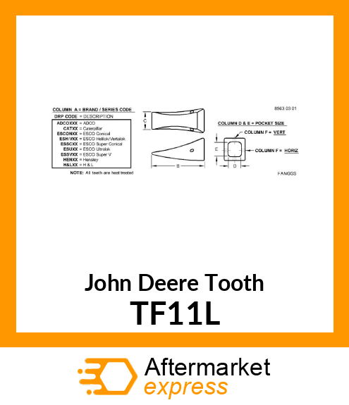 TOOTH TF11L