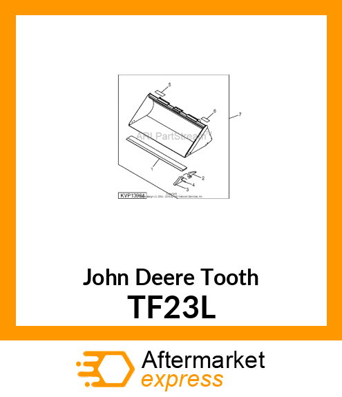 FANGGS LOADING TOOTH TF23L