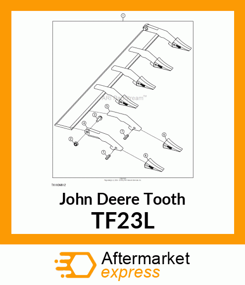 FANGGS LOADING TOOTH TF23L