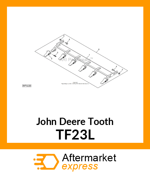 FANGGS LOADING TOOTH TF23L