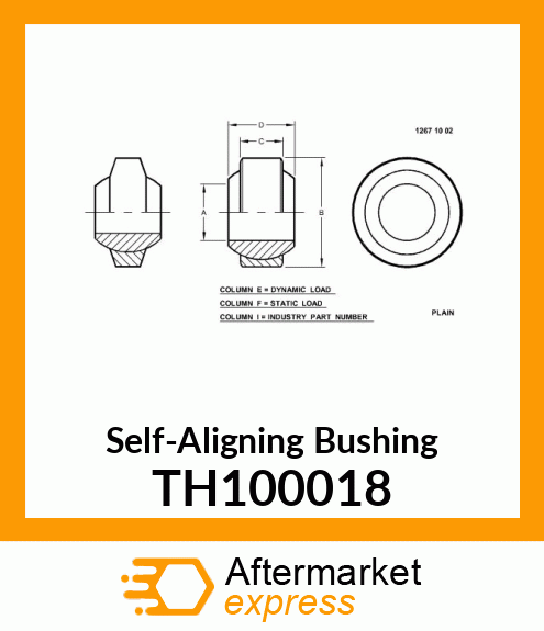 Self-Aligning Bushing TH100018