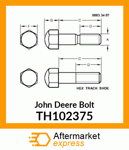 BOLT TH102375