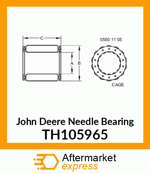 NEEDLE BEARING TH105965