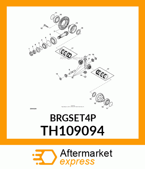 BEARING, TAPERED ROLLER TH109094