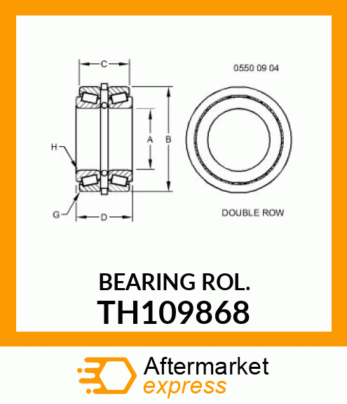 BEARING; ROL. TH109868