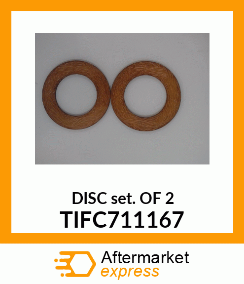 FRICTION DISC (2 PACK) TIFC711167