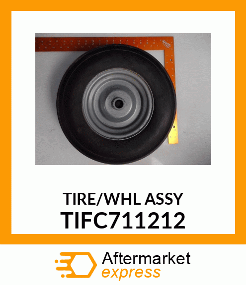 RUBBER TIRE TAILWHEEL ONLY TIFC711212