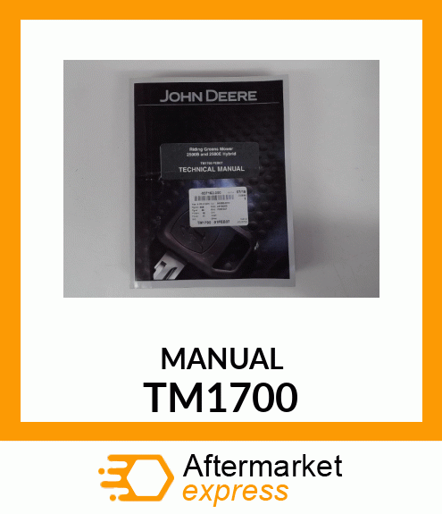 MANUAL TM1700